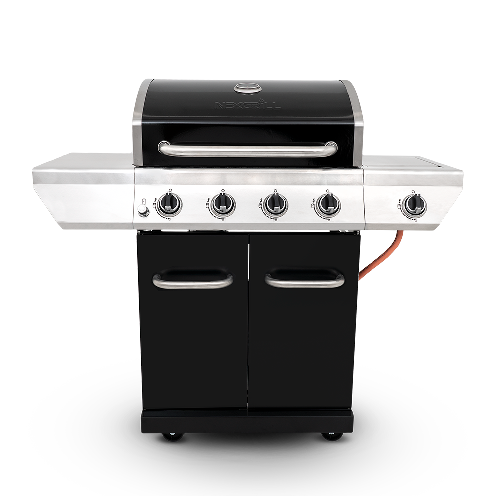Evolution Infrared Plus 4-Burner Propane Gas Grill with Stainless Steel Side Burner