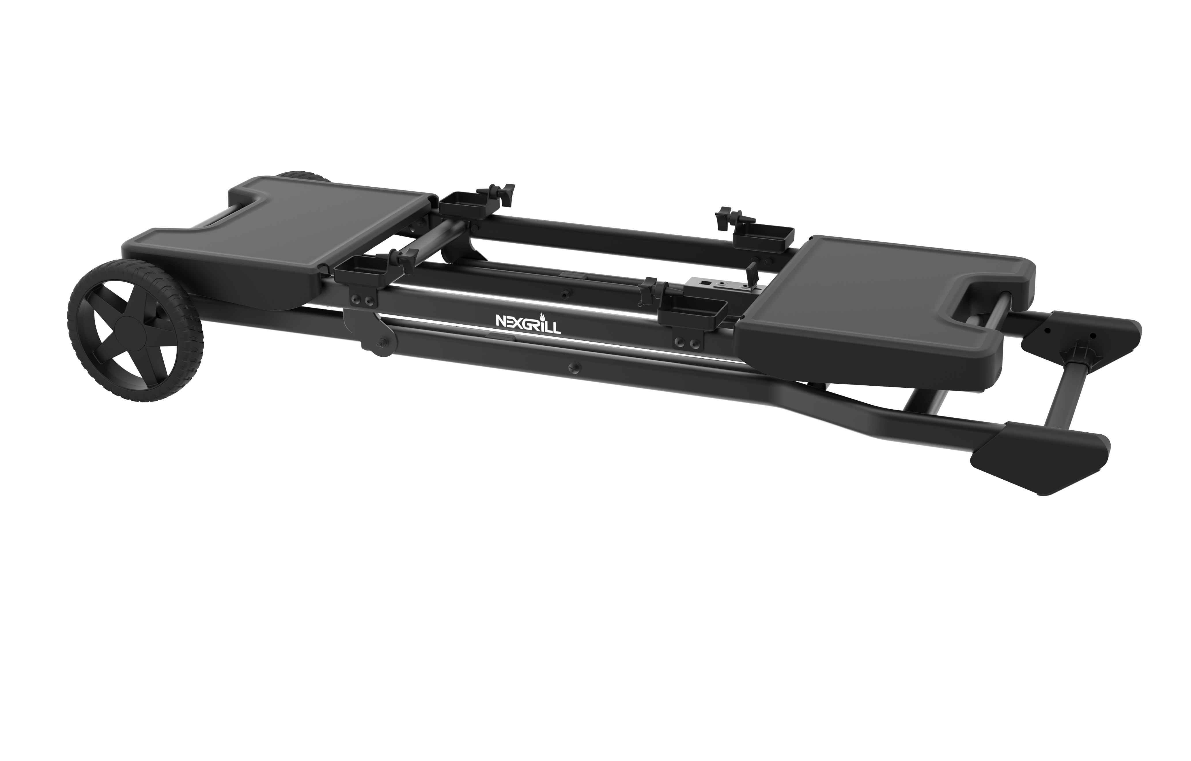 Foldable Grill Cart for Fortress 2-Burner